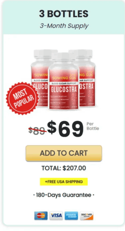 Glucostra  6 bottle